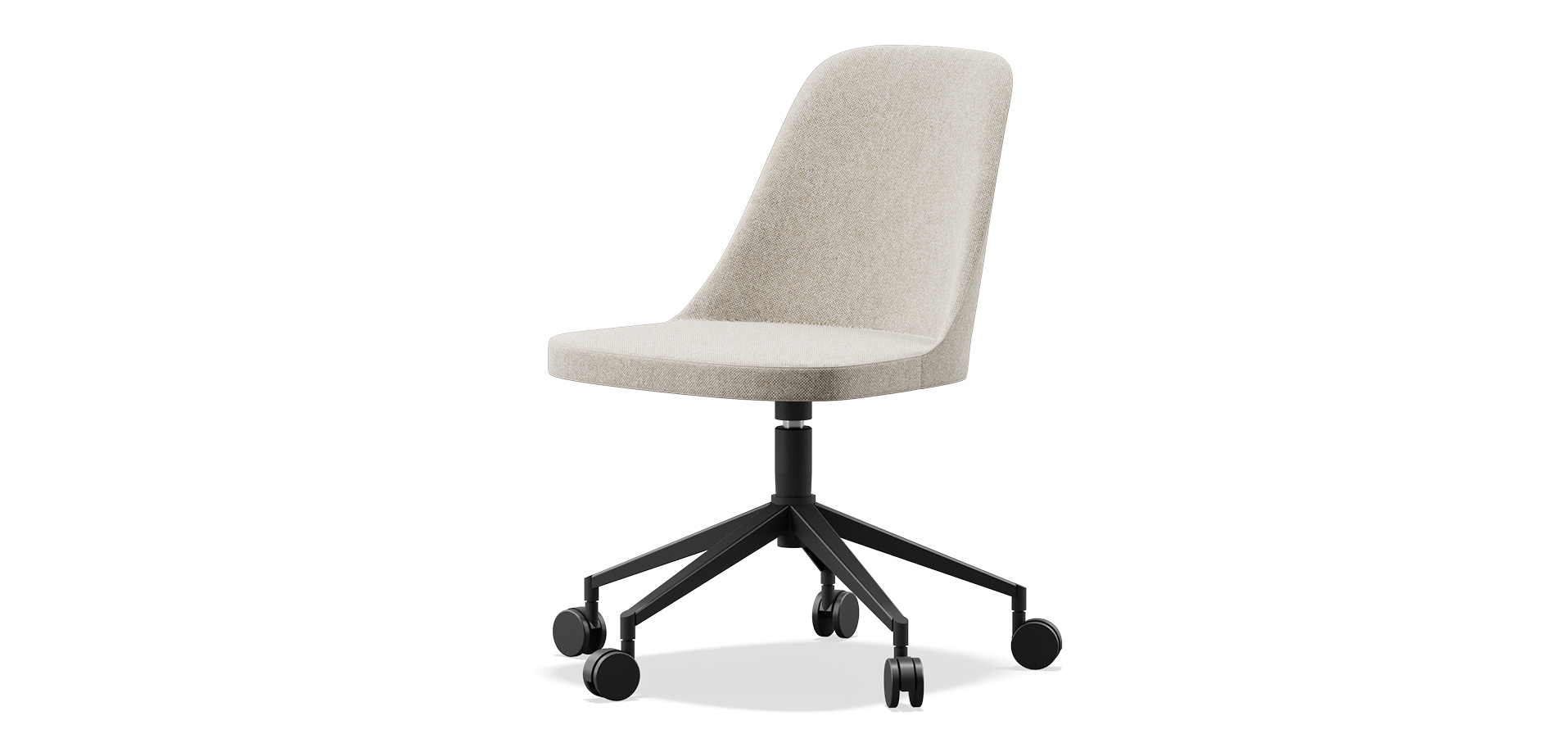 İlex | rhone armless office leg